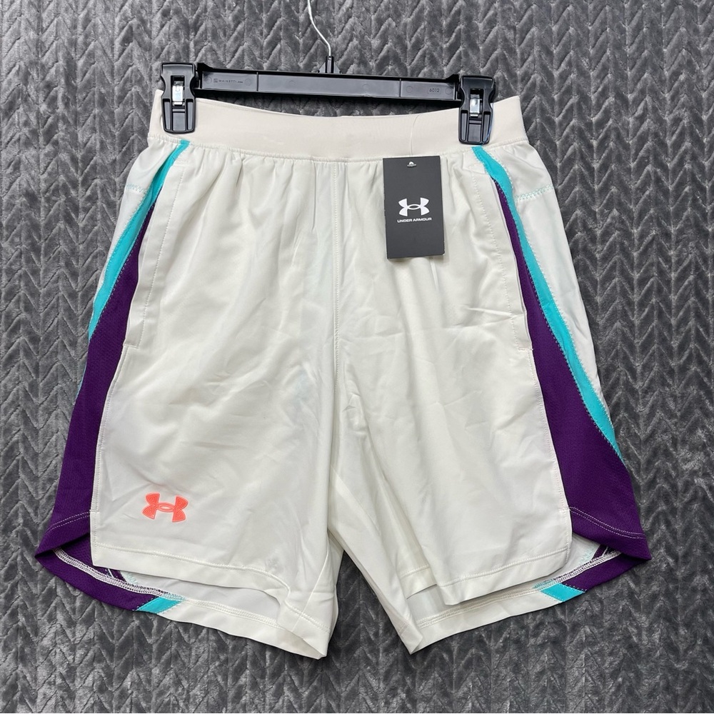 Under Armour Men's Running Shorts Fitted, Heatgear, Lined 7" Inseam, Size Small